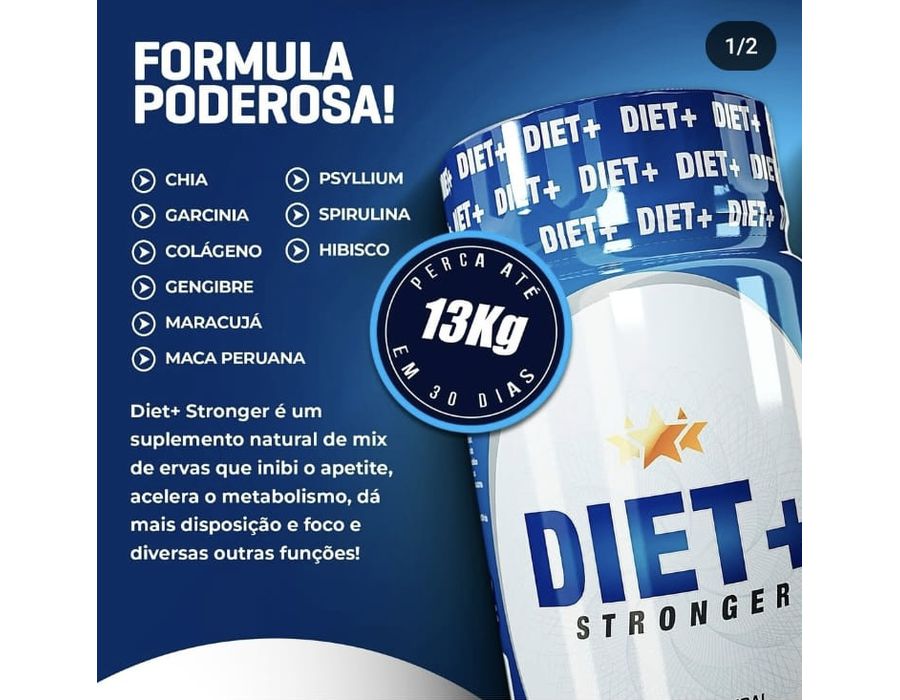 Diet+Stronger Redução de Peso Acelerada