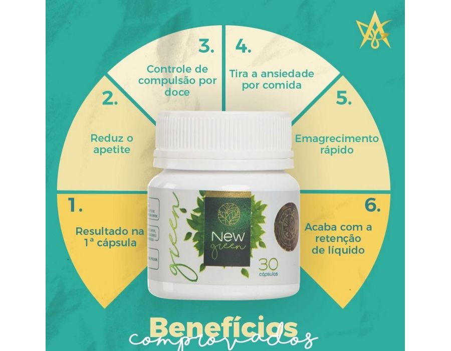 NewGreen Gold - Detox e Saciedade Natural