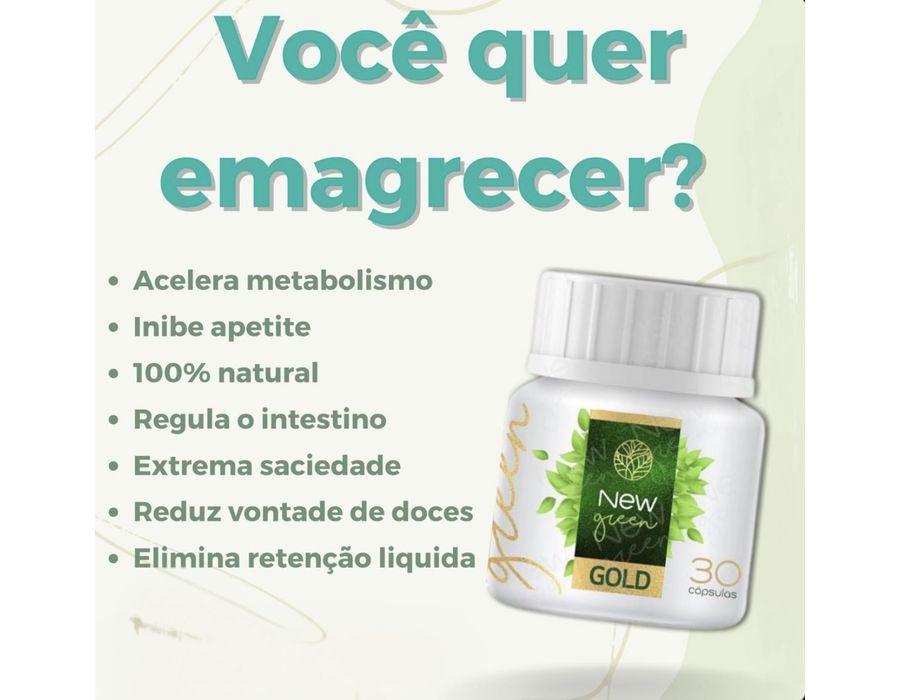 NewGreen Gold - Detox e Saciedade Natural