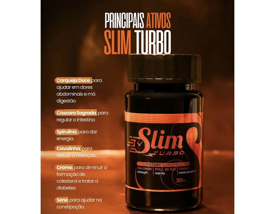 SlimTurbo - Potente Queimador de Gordura
