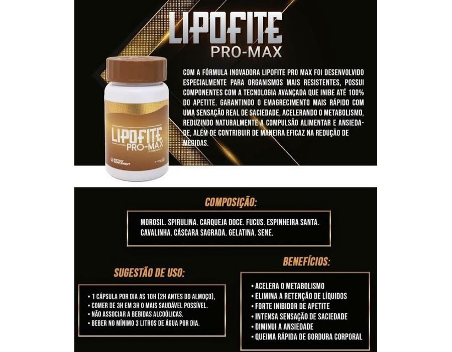 LipoFite ProMax - Termogênico Natural Avançado