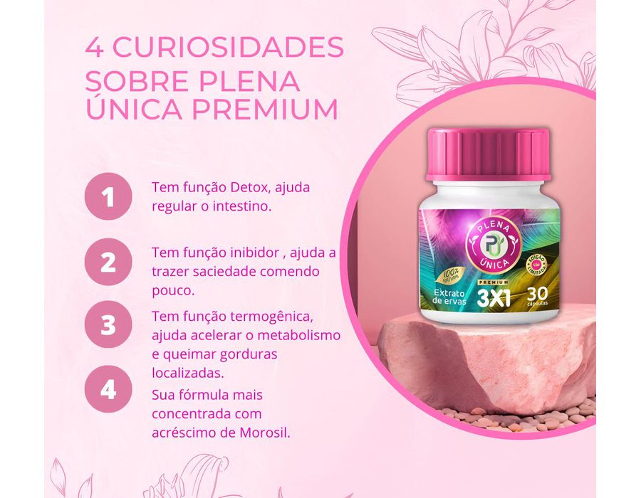 Plena Única 3x1 Fórmula Avançada 