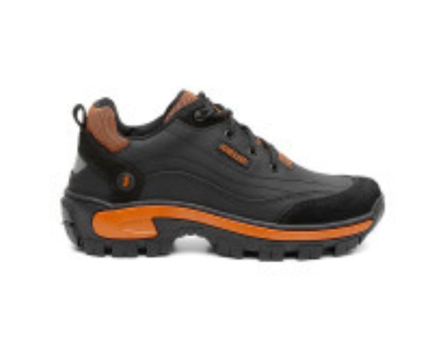 Tênis Adventure Desert Preto e Laranja