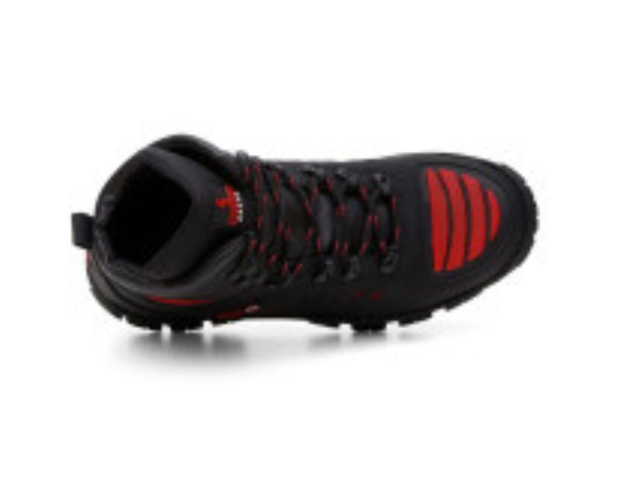 Bota Adventure Motors Preto e Vermelho