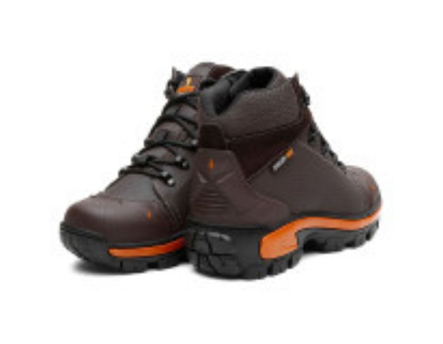 Bota Adventure Atacama Café e Laranja