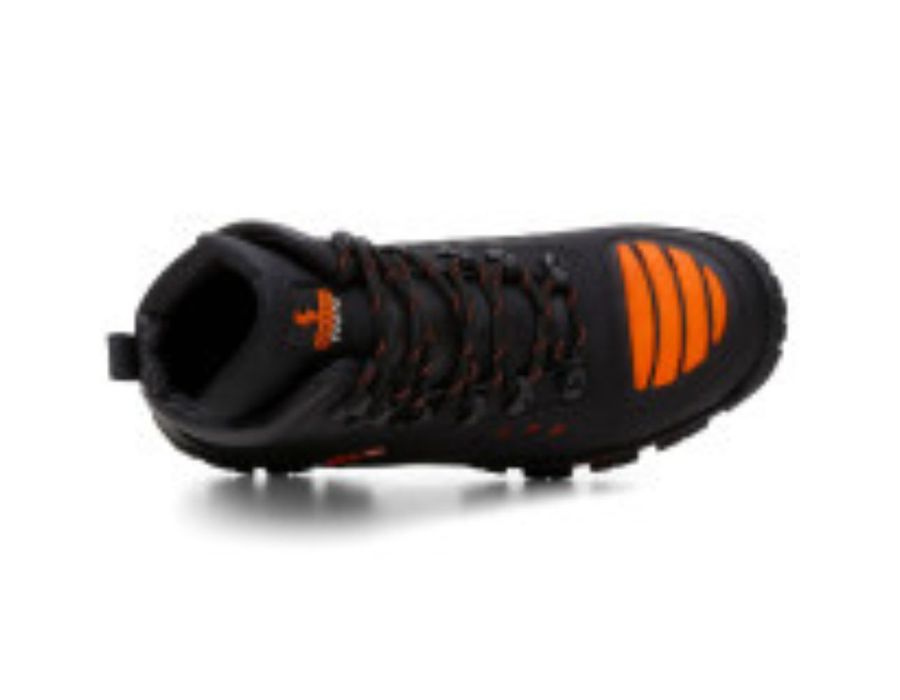 Bota Adventure Motors Preto e Laranja