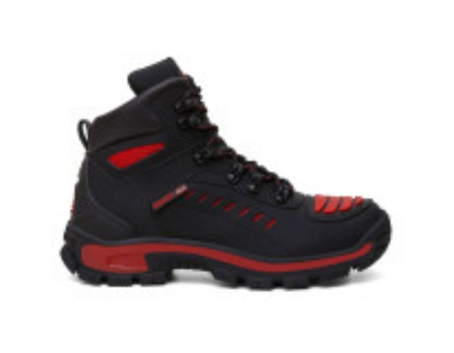 Bota Adventure Motors Preto e Vermelho