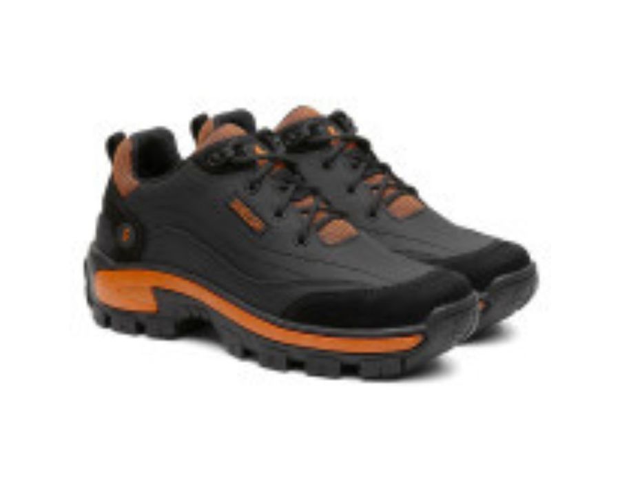 Tênis Adventure Desert Preto e Laranja