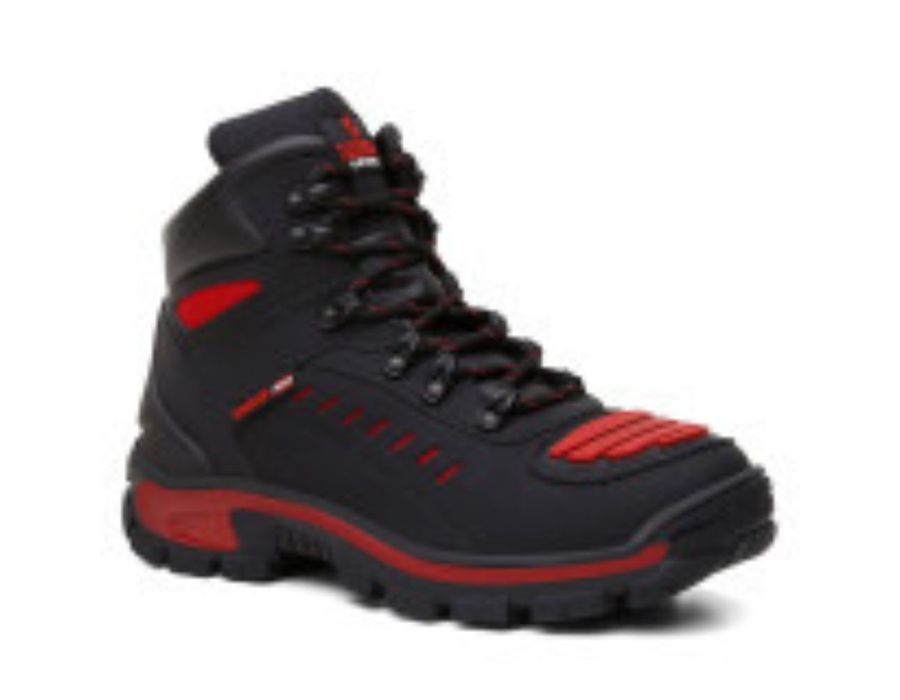 Bota Adventure Motors Preto e Vermelho
