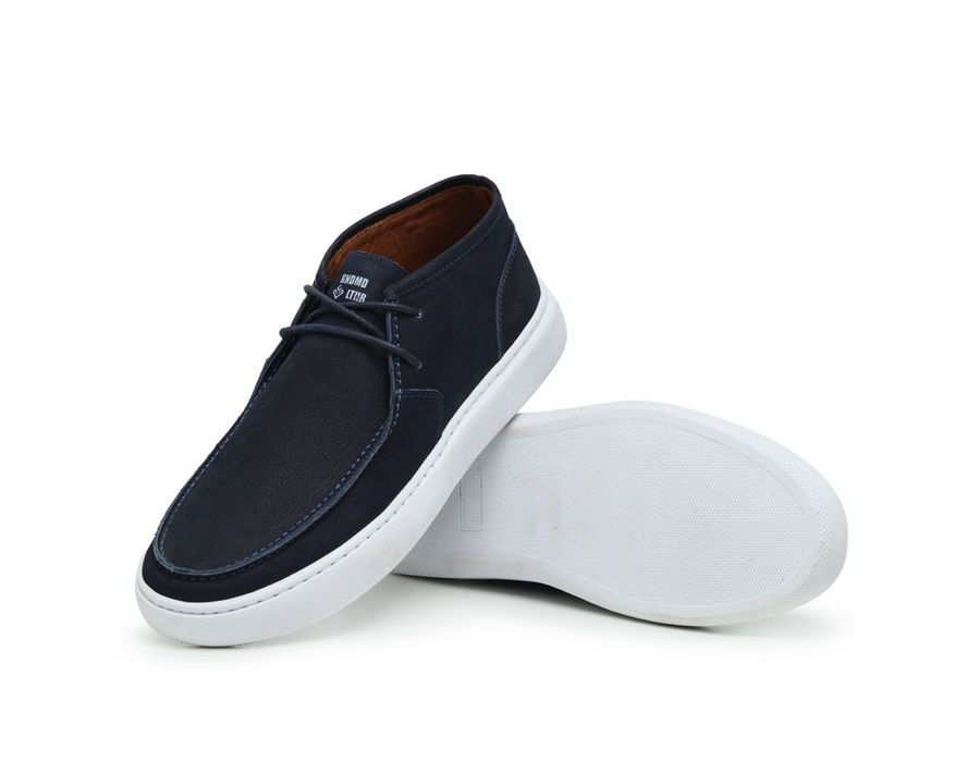 Coturno Linha Toronto Azul Marinho
