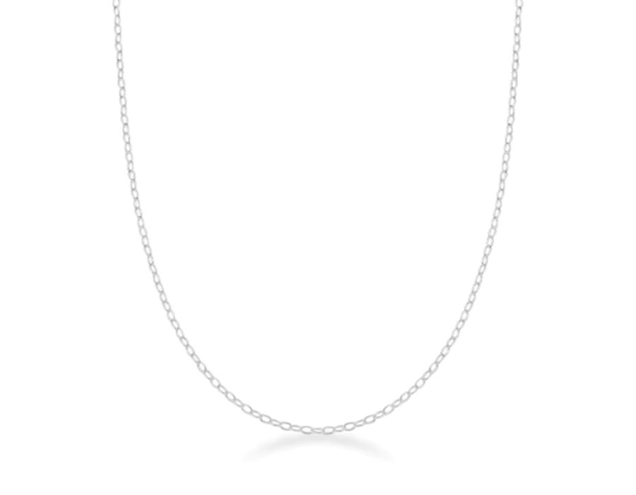 Corrente Ovinho 40cm Prata 925 - 6116 - M S ACESSORIOS