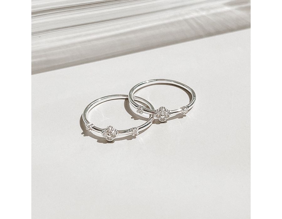 Anel Trevo Prata 925 - 8207A - MEDALS