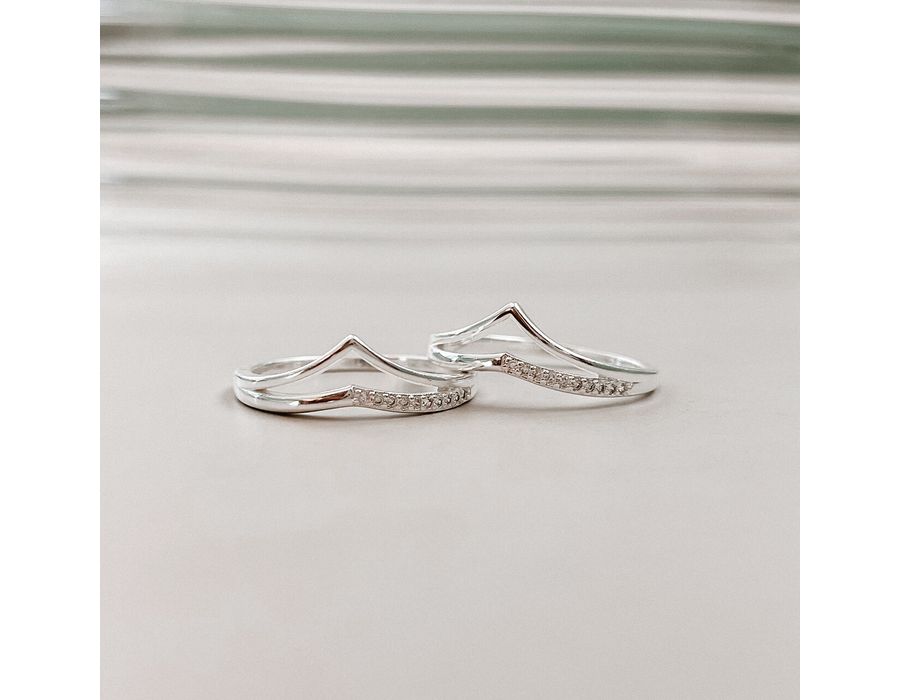 Anel Cravejado Bia Prata 925 - 8204A - MEDALS