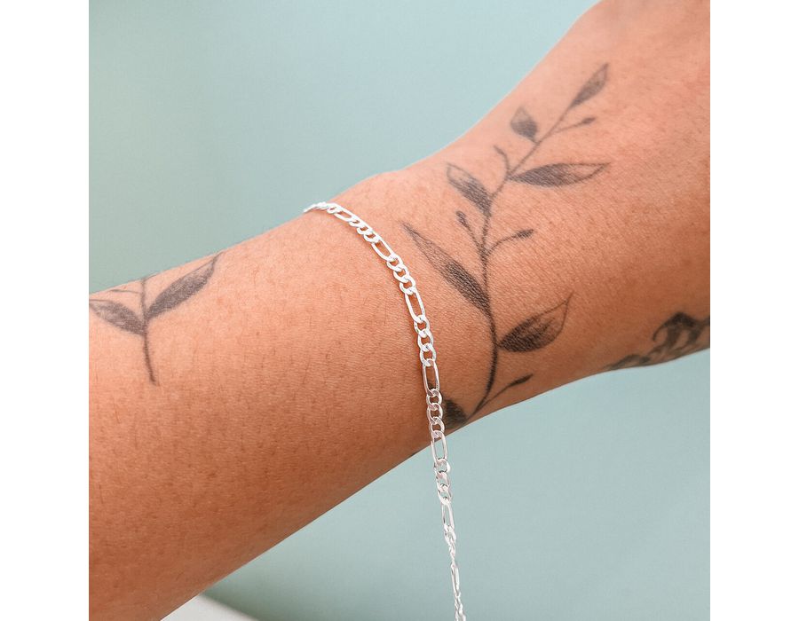 Pulseira Três Em Um Prata 925 - 8214P - MEDALS