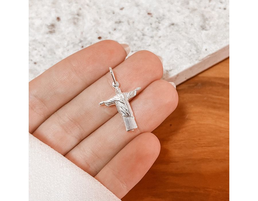 Pingente Cristo Redentor Prata 925 - 3265 - MEDALS STORE
