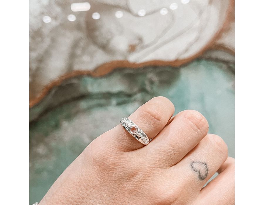 Anel ABC Infantil Prata 925 - 3957 - MEDALS