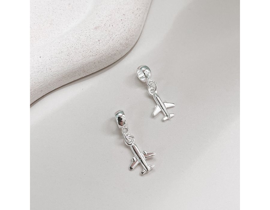 Berloque Avião Prata 925 - 8104 - MEDALS STORE