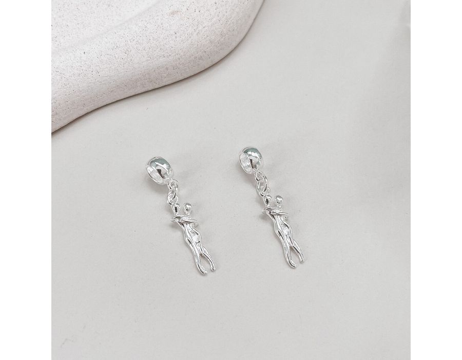 Berloque Casal Apaixonado Prata 925 - 8108 - MEDALS STORE