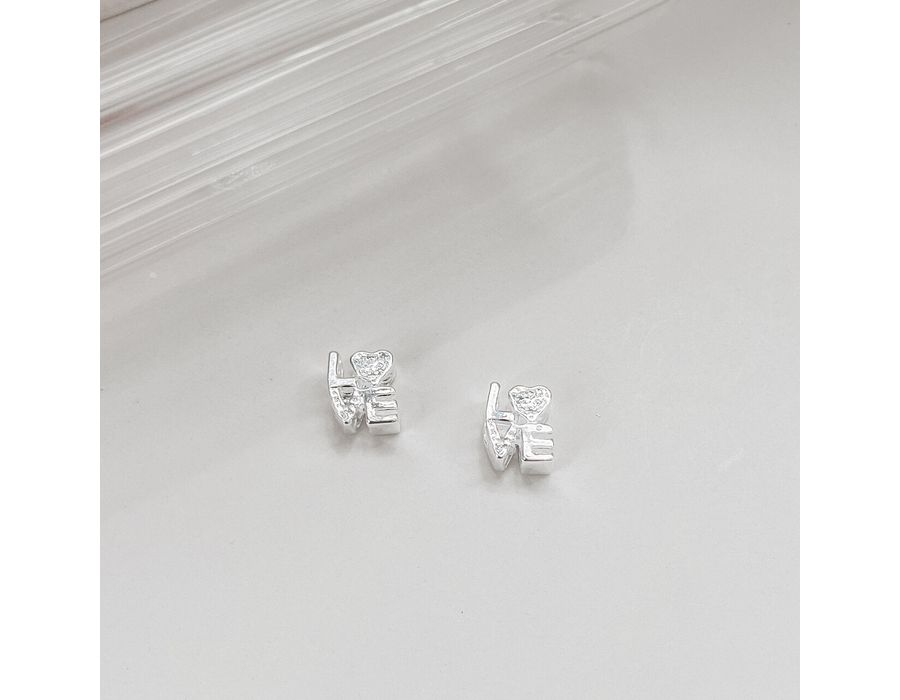 Berloque Separador Love Prata 925 - 8109 - MEDALS STORE