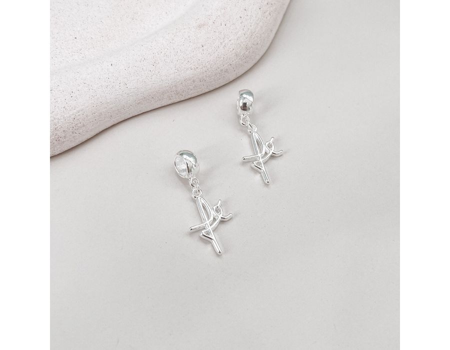 Berloque Fé Prata 925 - 8110 - MEDALS STORE