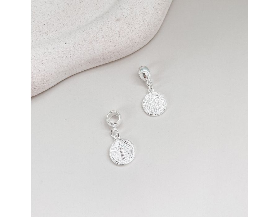 Berloque São Bento Prata 925 - 8115 - MEDALS STORE