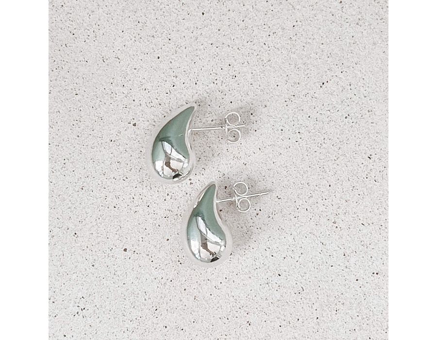 Brinco Gota Prata 925 - 8195B - MEDALS