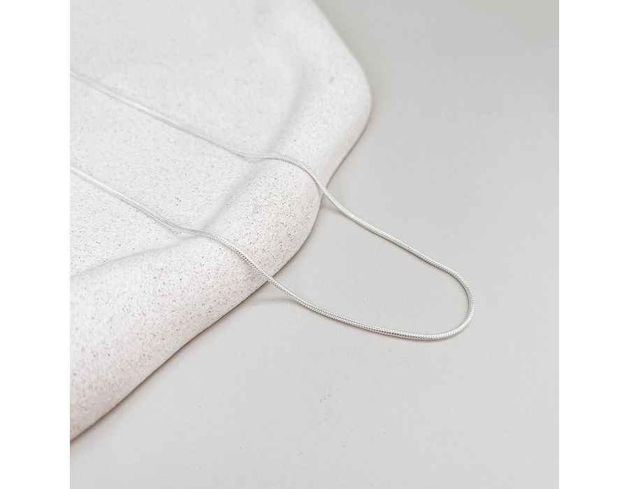 Corrente Rabo De Rato 60cm Prata 925 - 8214C-60cm - MEDALS