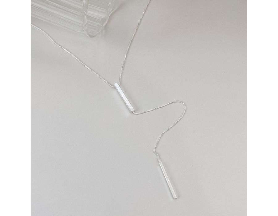 Colar Gravatinha Bene Shine Prata 925 - 8031 - MEDALS STORE