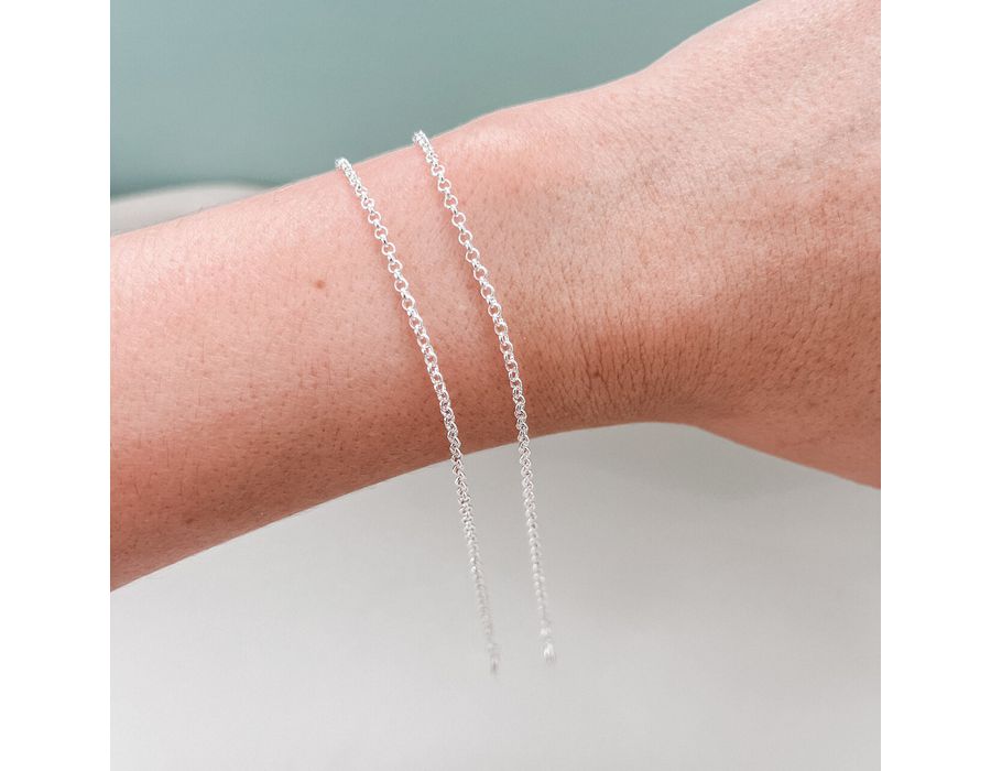 Pulseira Elo Portugues Prata 925 - 8015 - MEDALS STORE