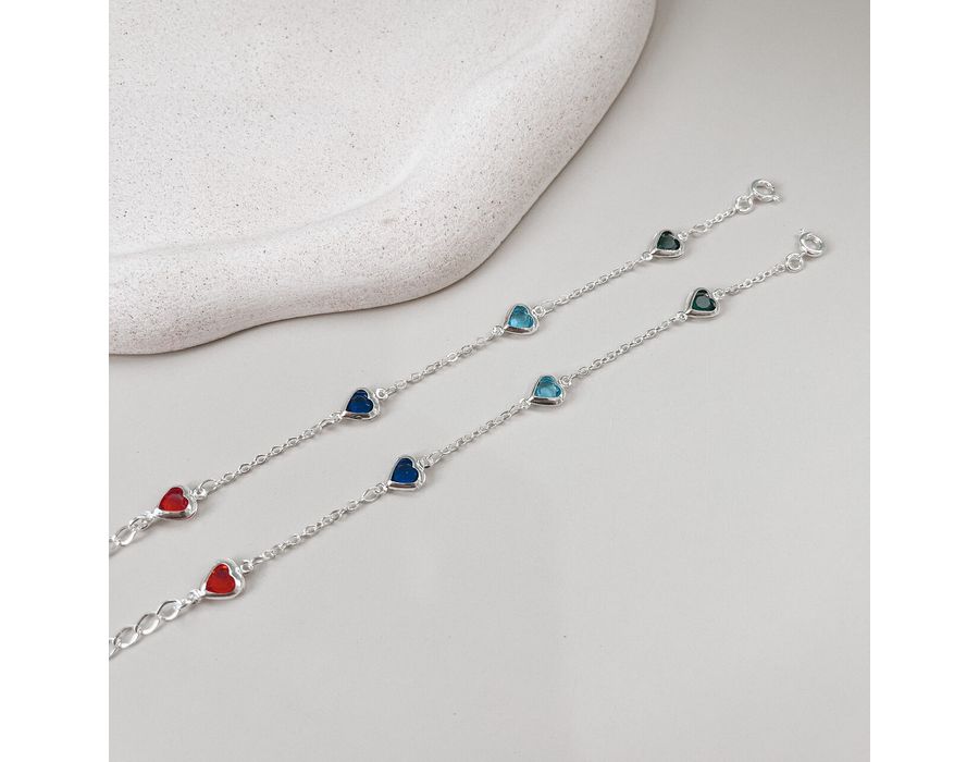 Pulseira Coração Vitta Prata 925 - 8028 - MEDALS STORE