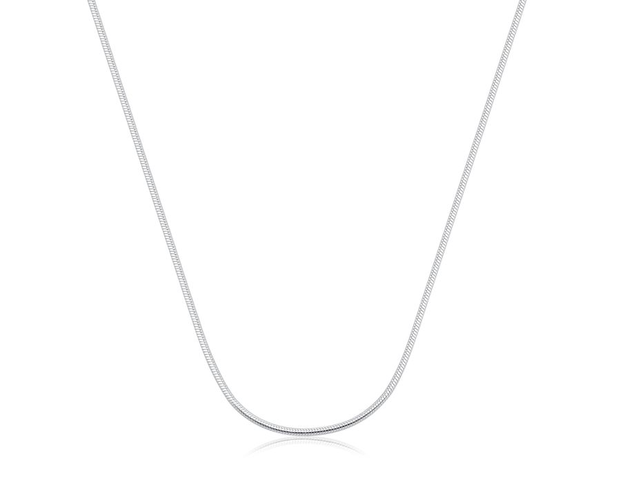 Corrente De Prata Rabo De Rato 40cm - 3877 - MEDALS STORE