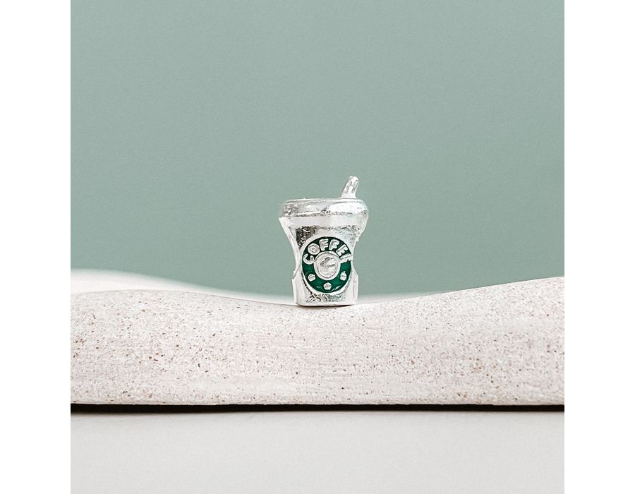 Berloque Starbucks Coffee Prata 925 - 8281 - MEDALS