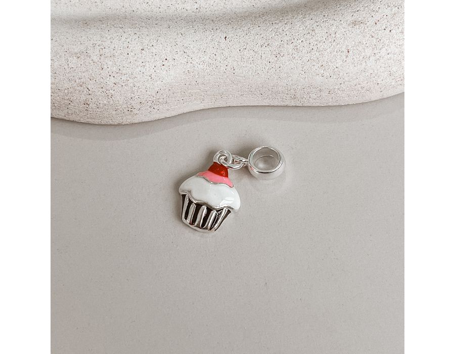 Berloque Capcake Prata 925 - 8258 - MEDALS