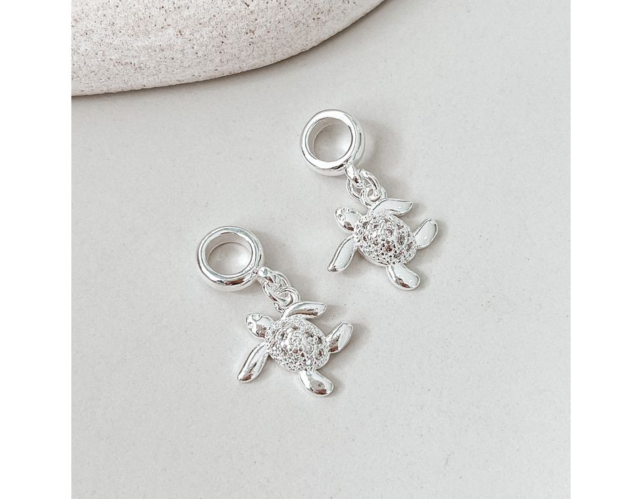 Berloque Tartaruga Prata 925 - 8539 - MEDALS