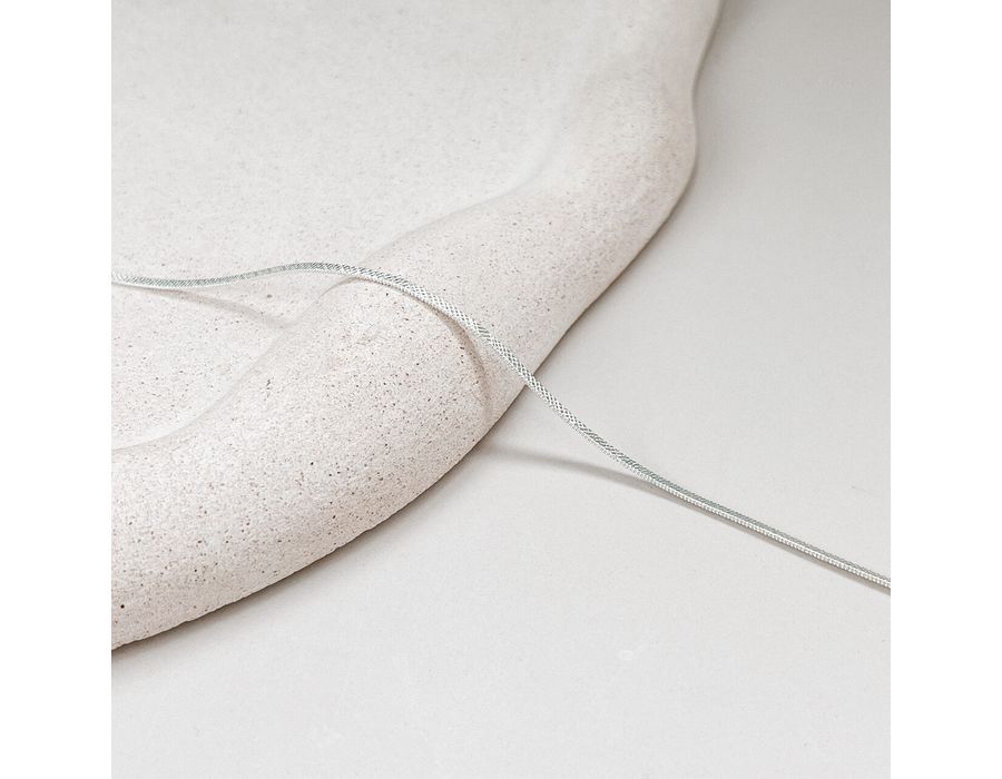 Pulseira Fita Trabalhada Prata 925 - 8419 - MEDALS