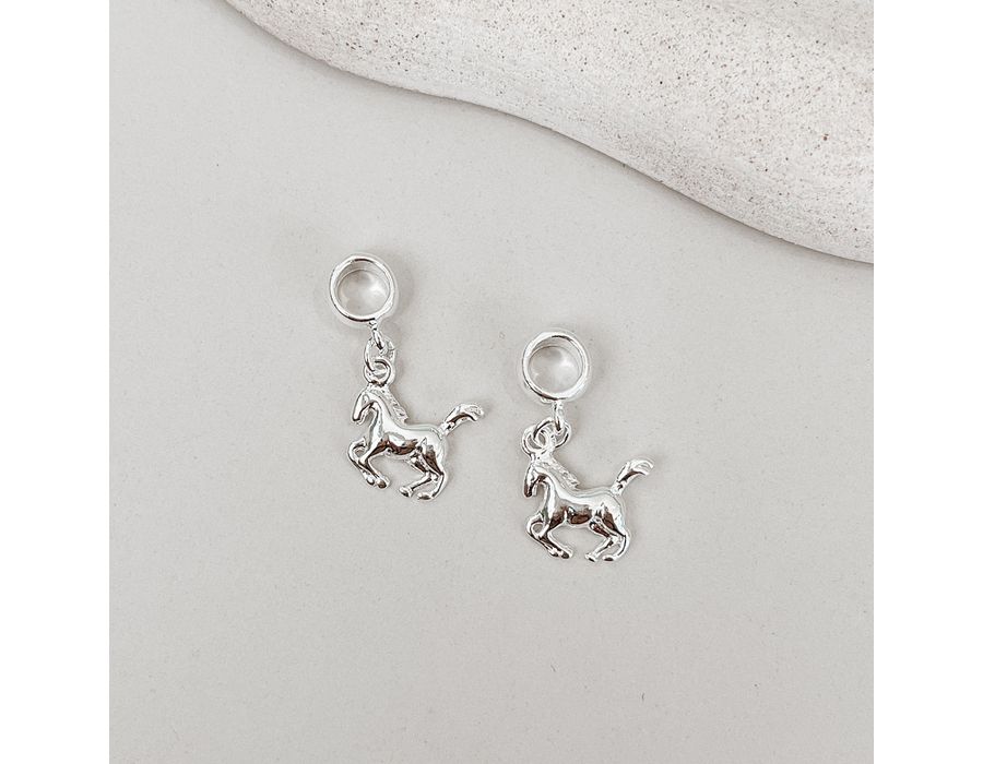 Berloque Cavalo Prata 925 - 8577 - MEDALS