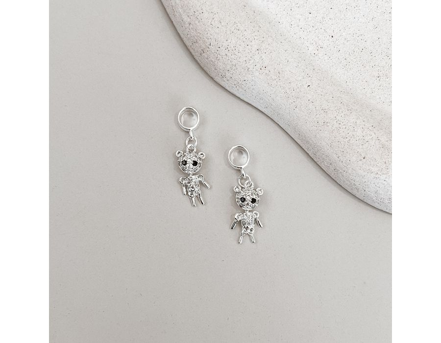 Berloque Urso Prata 925 - 8642 - MEDALS