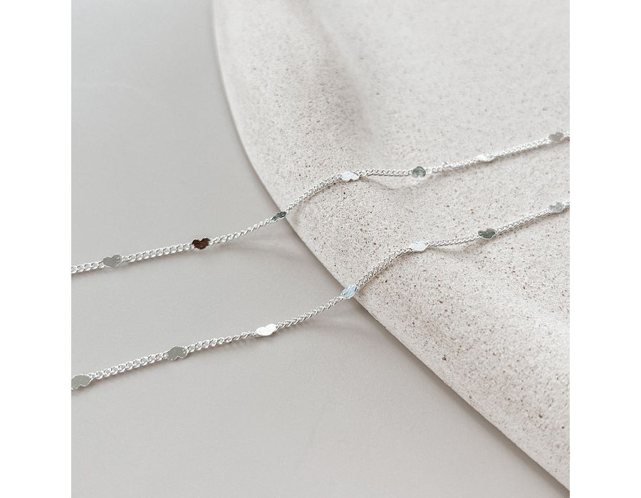 Pulseira Coração Laminado Prata 925 - 8676 - MEDALS