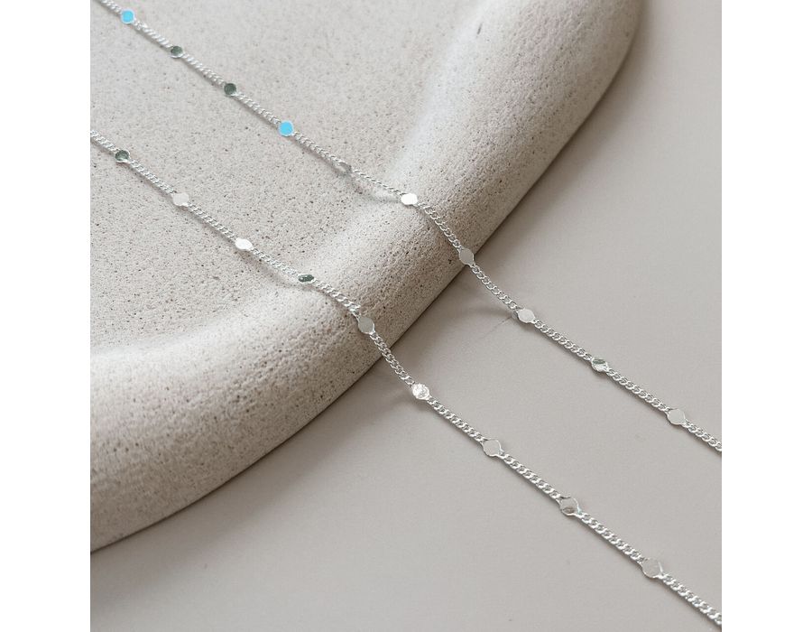 Pulseira Bolinhas Laminadas Prata 925 - 8679 - MEDALS