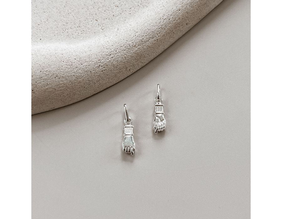 Pingente Figuinhas Prata 925 - 8697 - MEDALS