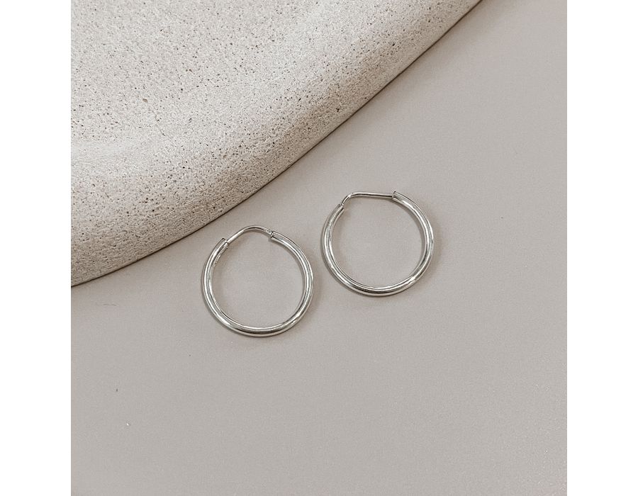 Brinco Argola P Prata 925 - 8683 - MEDALS