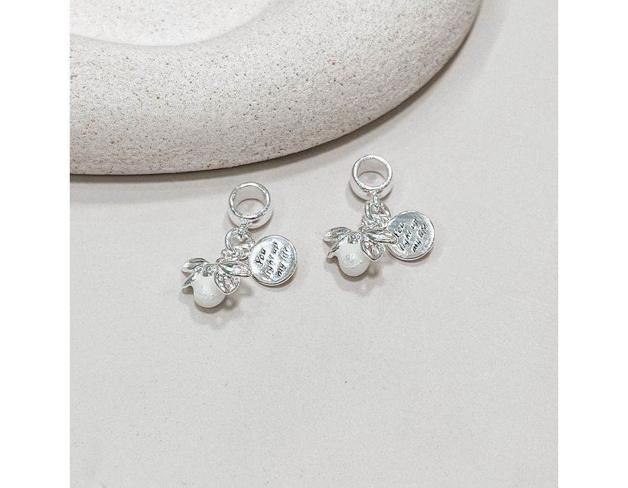 Berloque Vagalume Prata 925 - 9009 - MEDALS