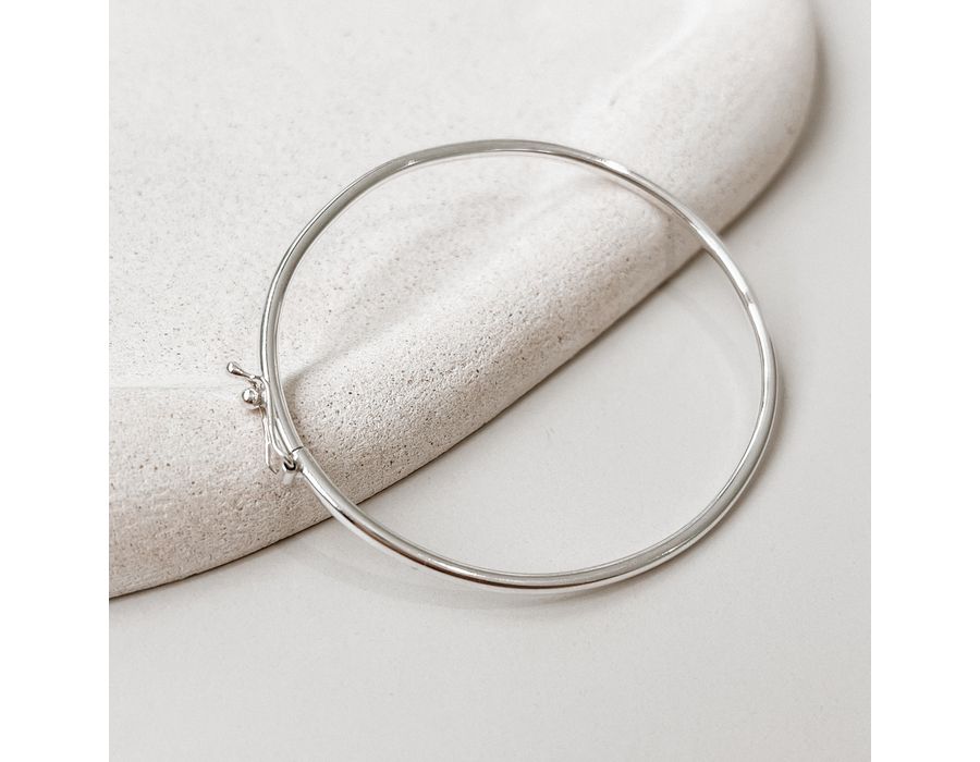 Bracelete Liso Infantil Prata 925 - 8611 - MEDALS