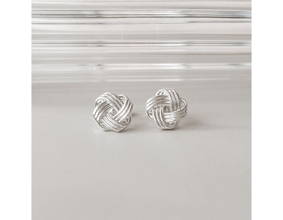 Brinco Entrelaços Prata 925 - 8327 - MEDALS