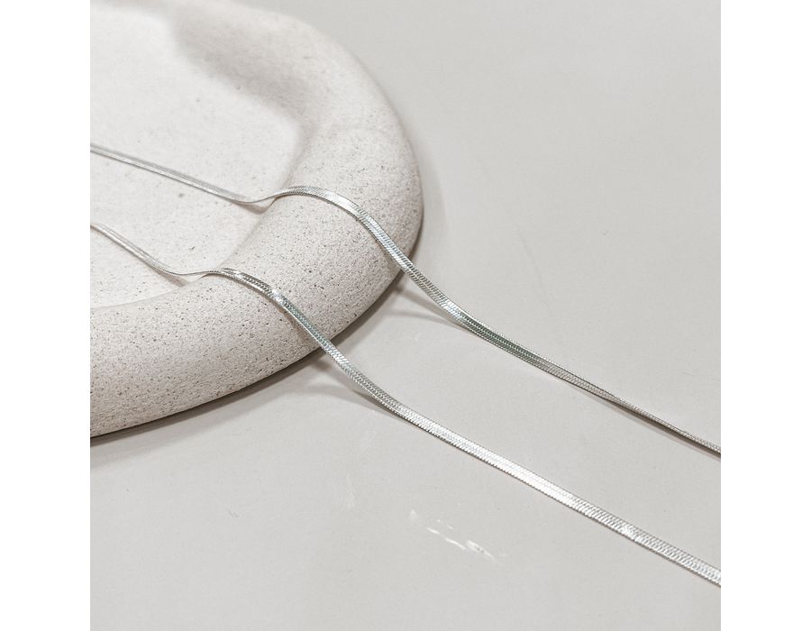 Choker Laminada Prata 925 - 9022 - MEDALS