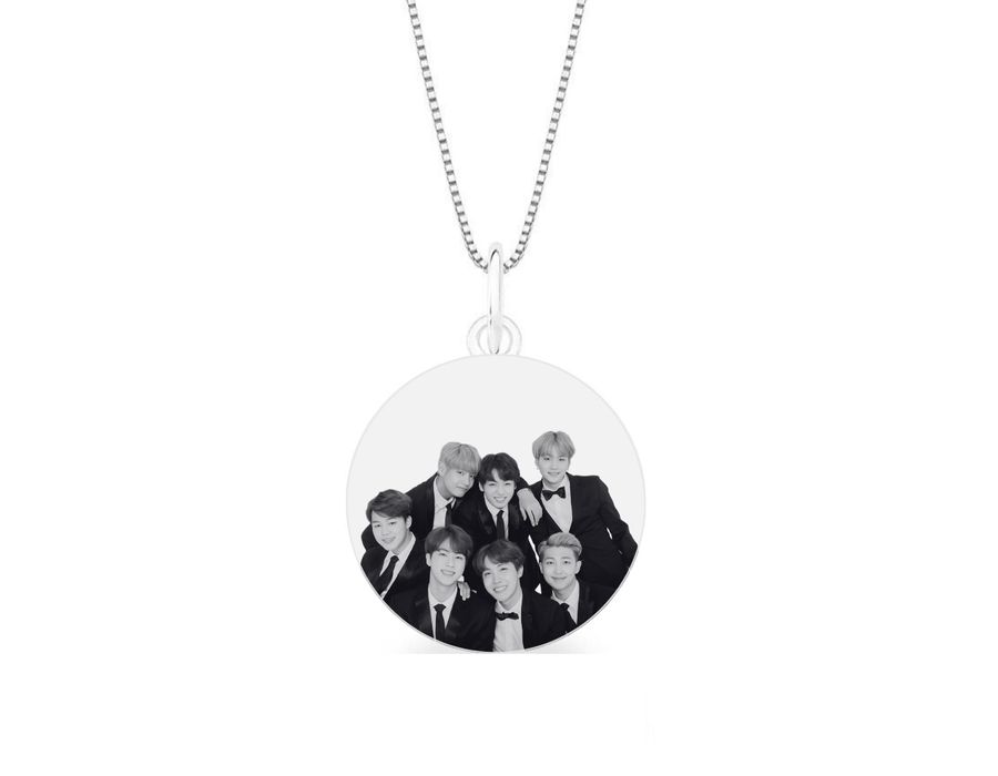 Colar BTS K-pop de Prata 925 - 1134 - MEDALS STORE