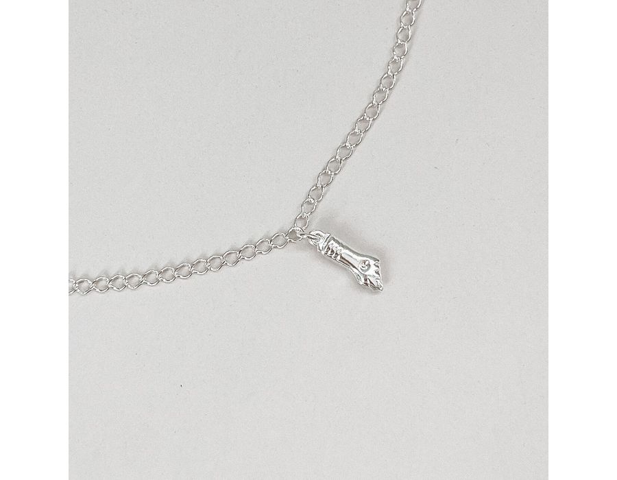 Tornozeleira Figa Prata 925 - 8191 - MEDALS