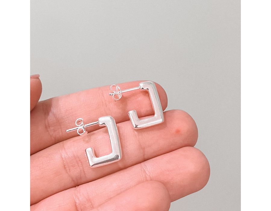 Brinco Gancho Galaxy Prata 925 - 8155 - MEDALS