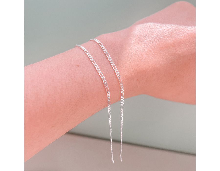 Pulseira Infantil 3x1 Prata 925 - 8165 - MEDALS