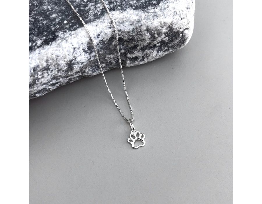 Colar Pata Cachorro Prata 925 - 5052 - MEDALS STORE